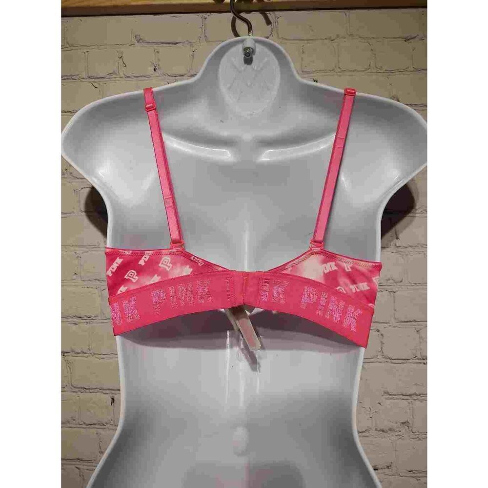 Victoria's Secret PINK wire free lined bra 34c - Picture 3 of 4